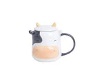 3D Cute Cow Ceramic Mug