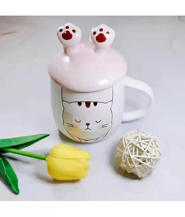 CERAMIC MUG ( CAT LEGS )
