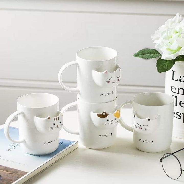 Ceramic Cat Mug