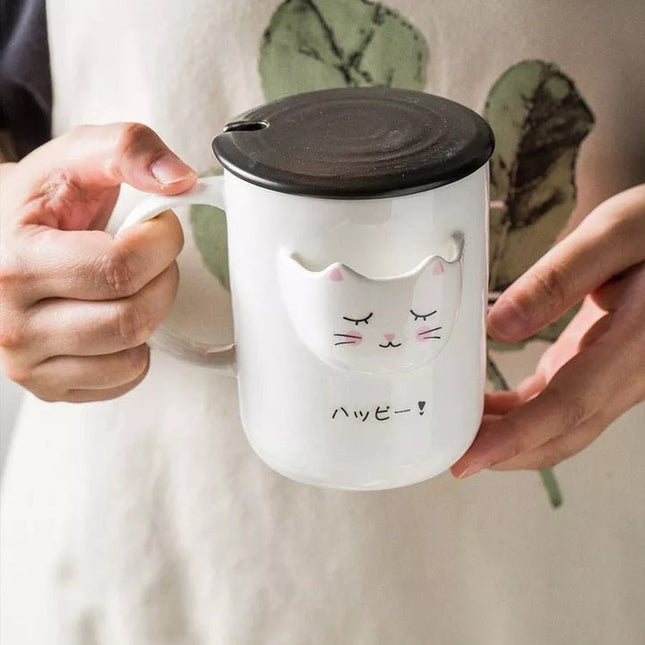 Ceramic Cat Mug