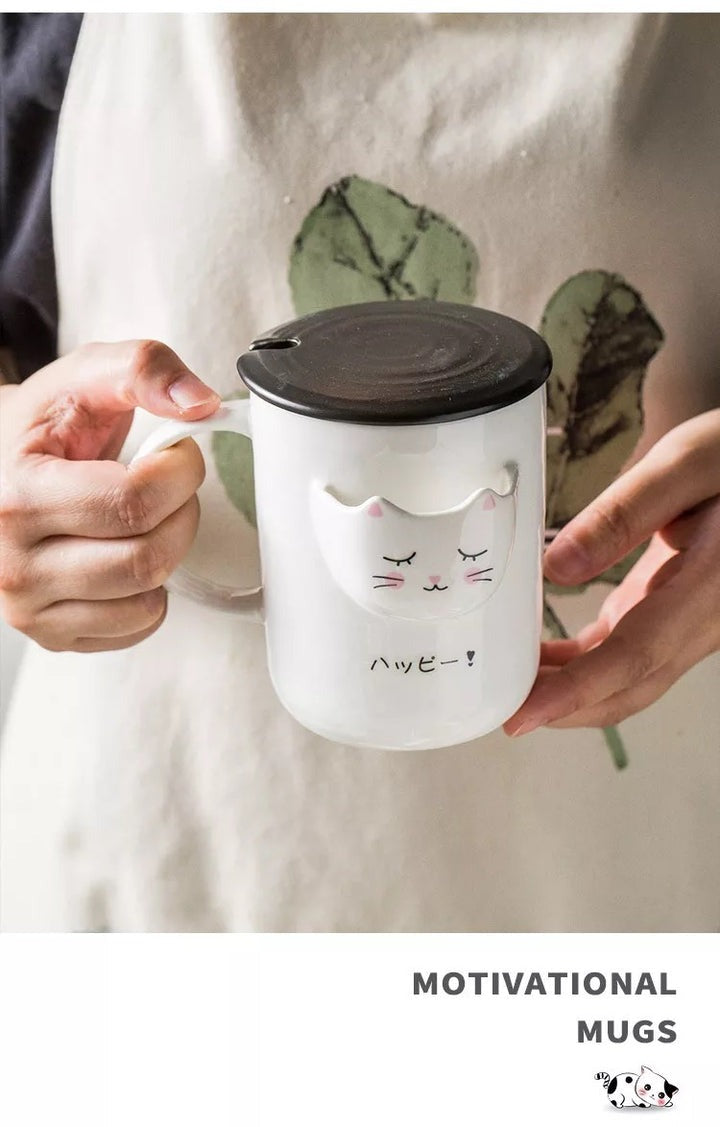 Ceramic Cat Mug