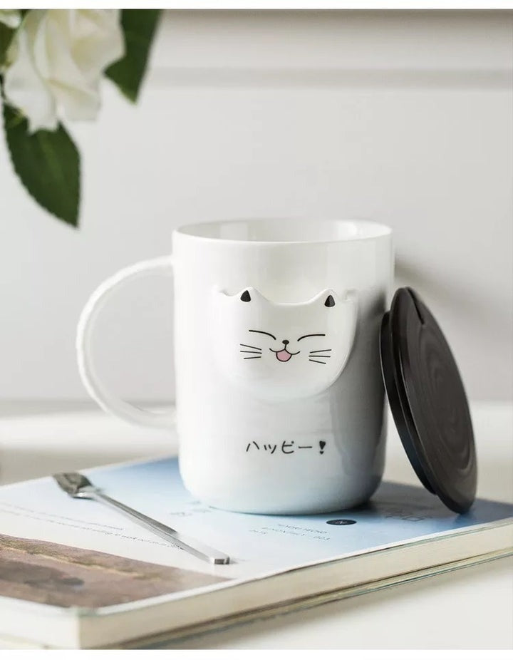 Ceramic Cat Mug