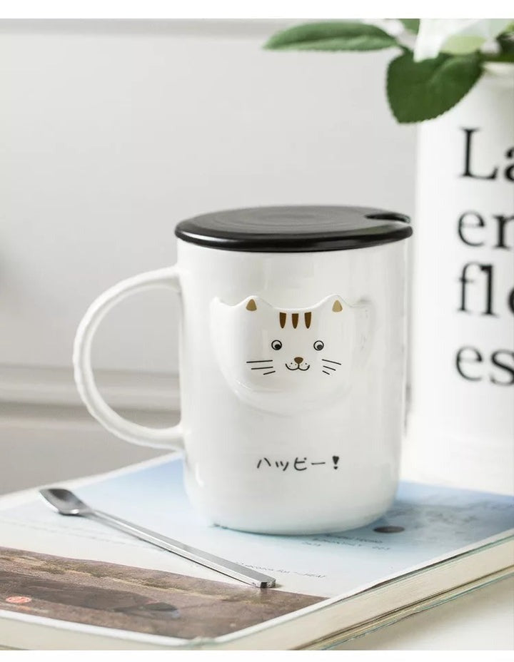 Ceramic Cat Mug