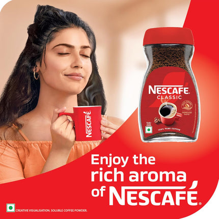 Nescafe Classic - 100% Pure Instant Coffee Powder