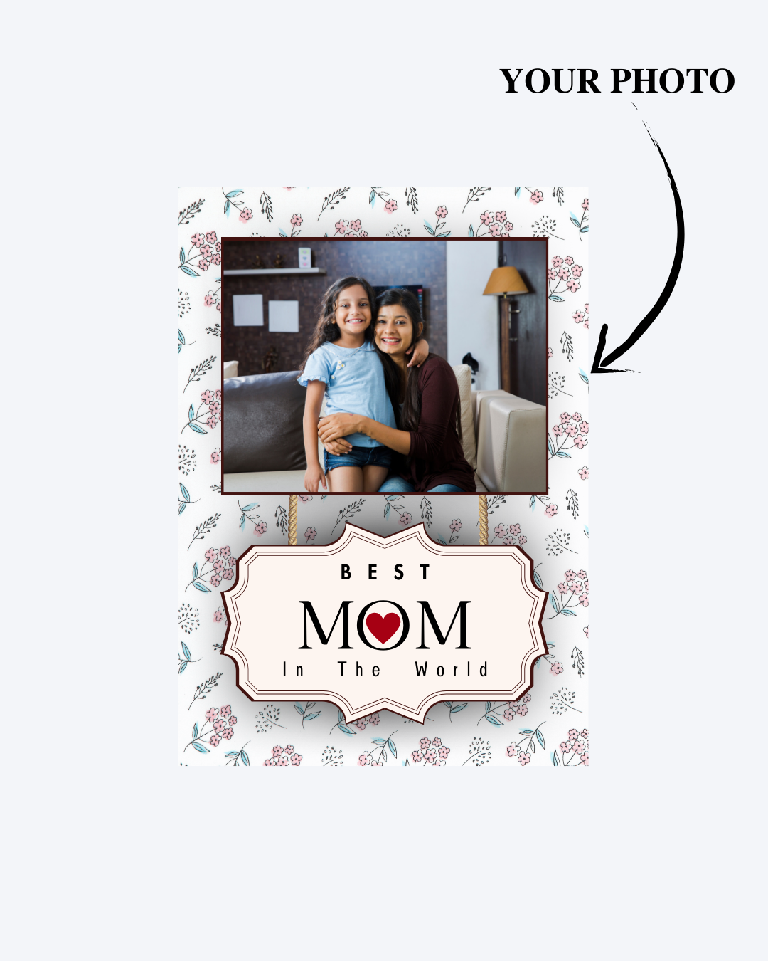 Best Mom In The World Photo Frame