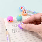 Super Cute HB Pencils with Toy Top Erasers for Art Drawing