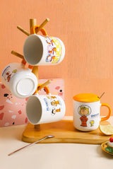 Unique Snoopy Theme Peanut Ceramic Mug