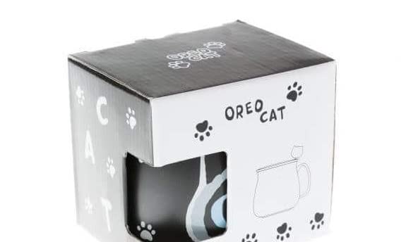 Big Cat Eyes Ceramic Mugs