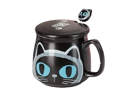 Big Cat Eyes Ceramic Mugs