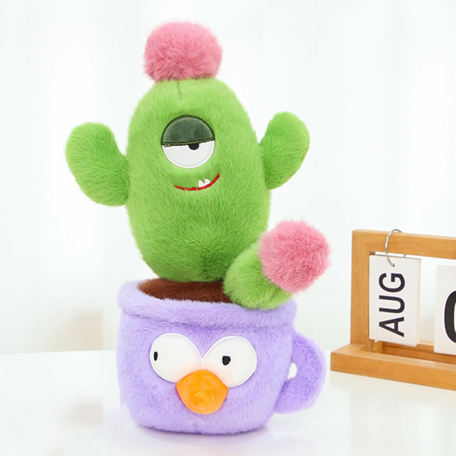 Succulent Plush Toy, Stuffed Potted Plants Plush Doll