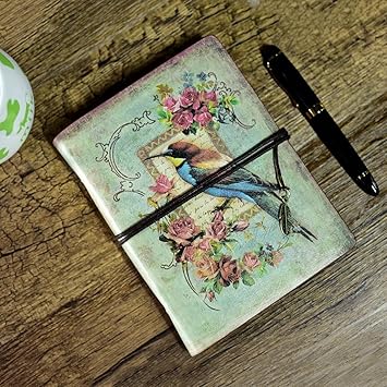 European Style Vintage Leather Journal Notebook,