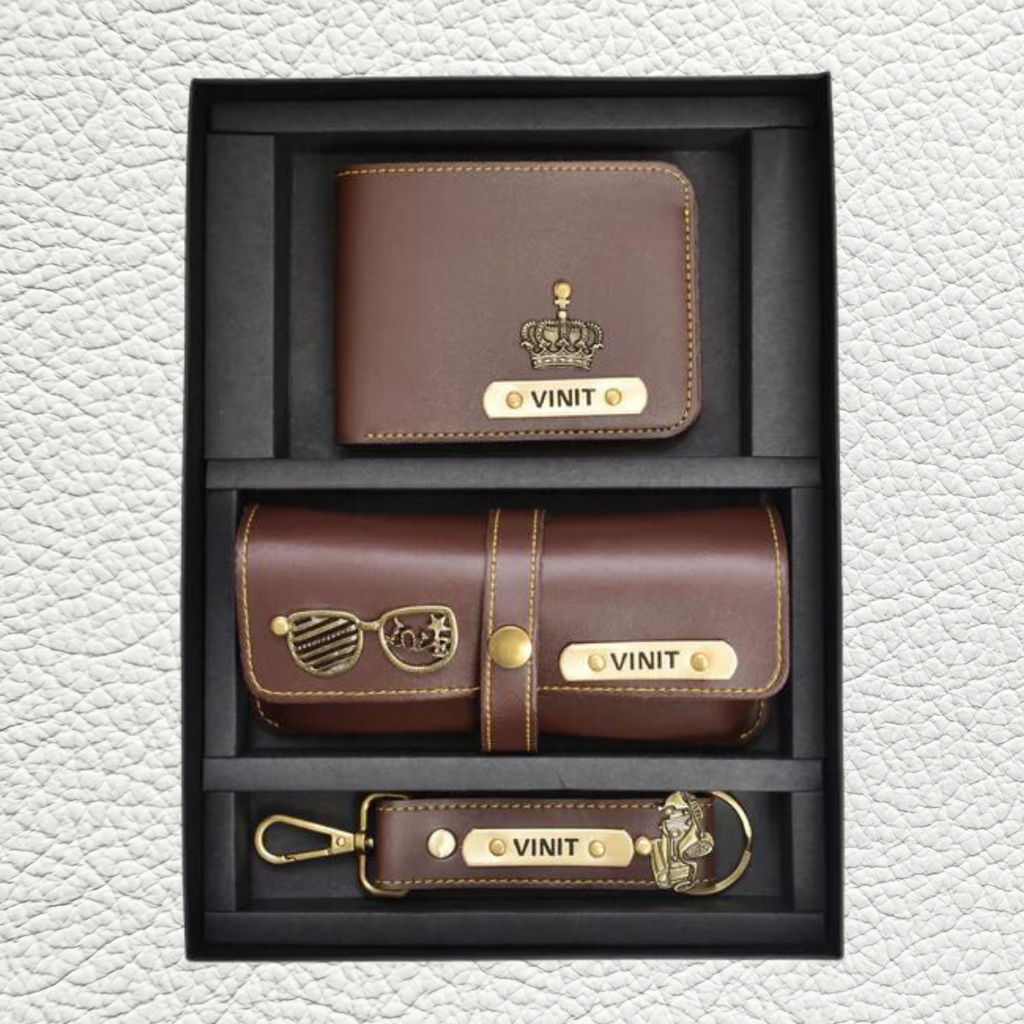 Personalised Men Travel Combo 3 in 1