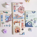 Cute Animal Themed Fap Lock Diary For Kids