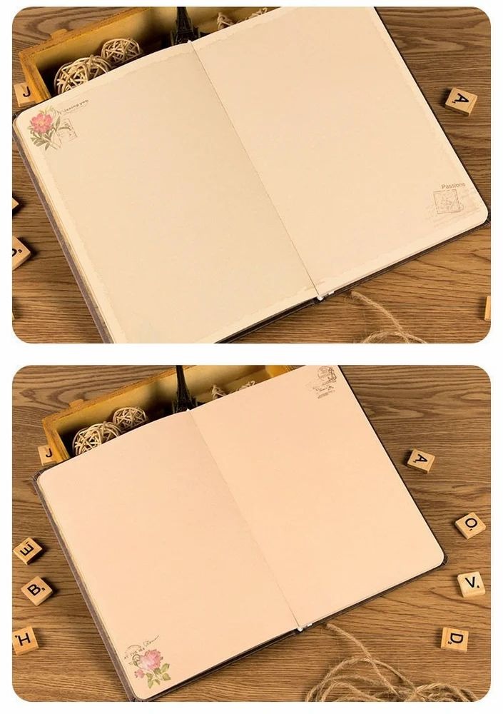 Vintage Retro Diary Notebook-Plot Pentium