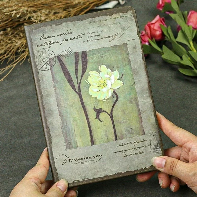 Vintage Retro Diary Notebook-Plot Pentium