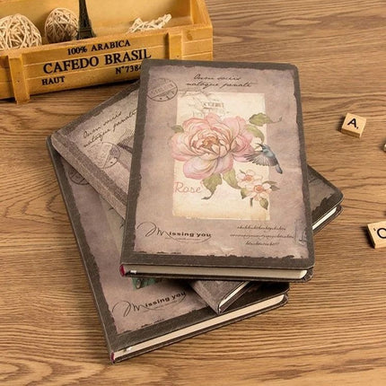 Vintage Retro Diary Notebook-Plot Pentium