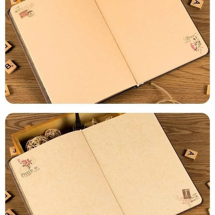 Vintage Retro Diary Notebook-Plot Pentium