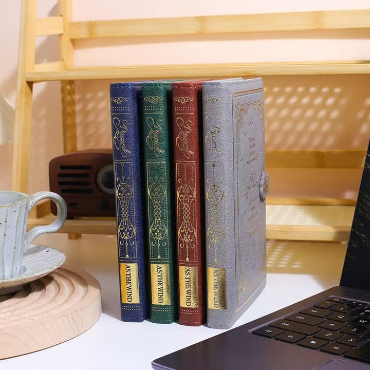 Vintage Quoted Leather Notebook