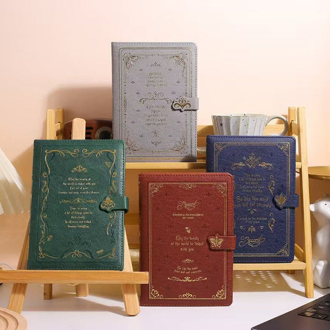 Vintage Quoted Leather Notebook