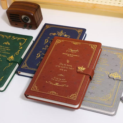 Vintage Quoted Leather Notebook