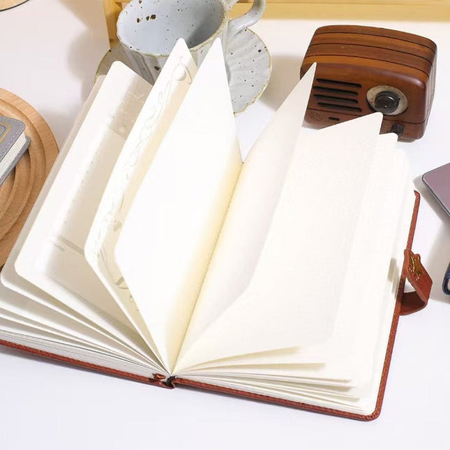 Vintage Quoted Leather Notebook