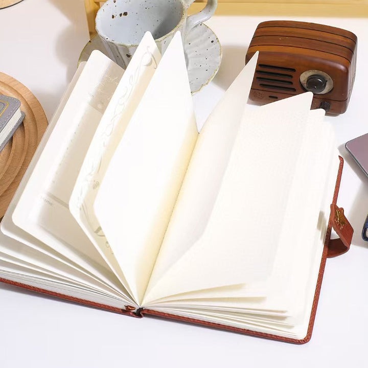 Vintage Quoted Leather Notebook