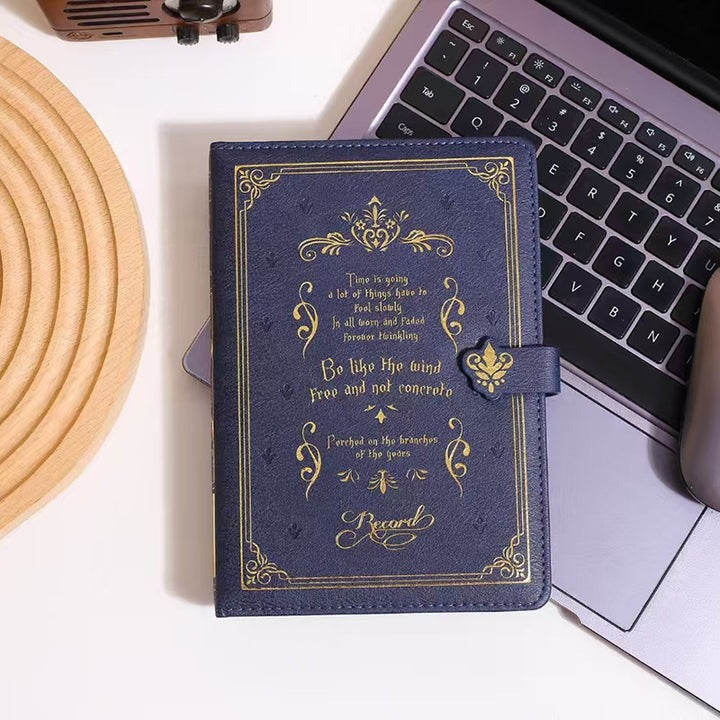 Vintage Quoted Leather Notebook