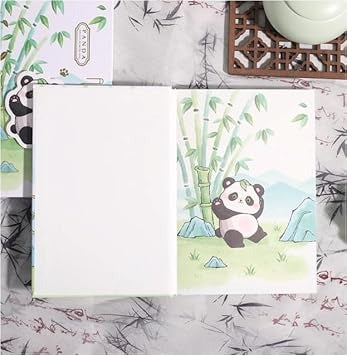 Happy Panda Notebook Diary with Lock & Key