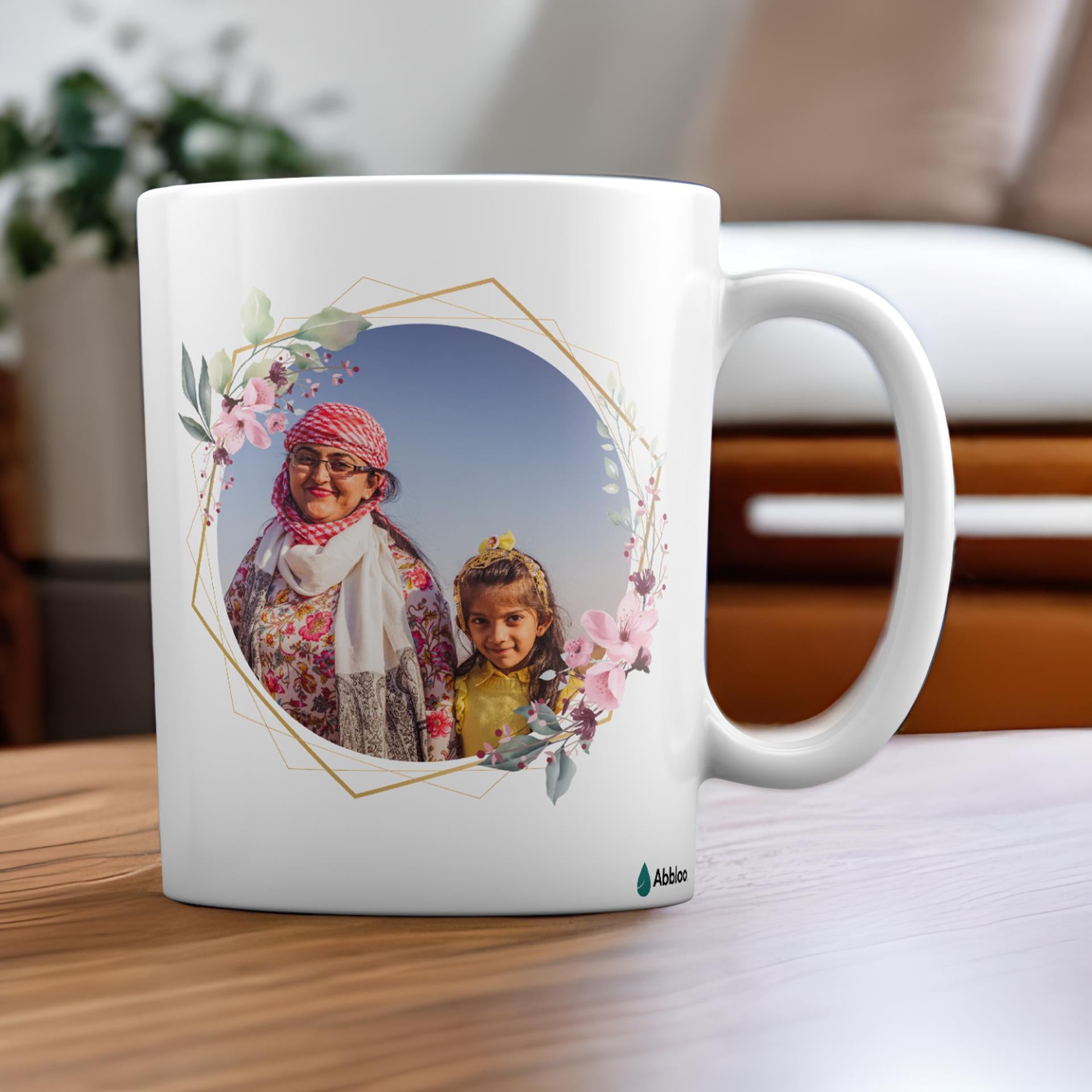 Personalised Eat Sleep Mom Mug