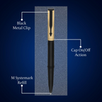 Parker Gift Set | Beta Premium Pen with Notebook | Ideal for Gifting | Elegant Gift for Any Occasion