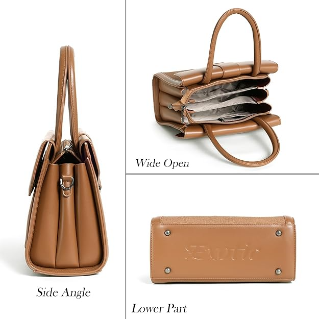 EXOTIC® Designer Handbag for Women with Smooth Flap, Textured Design, Metal Clasp, Spacious 3-Compartment Interior & Adjustable Sling – Premium Sling & Hand Bag for Everyday Use