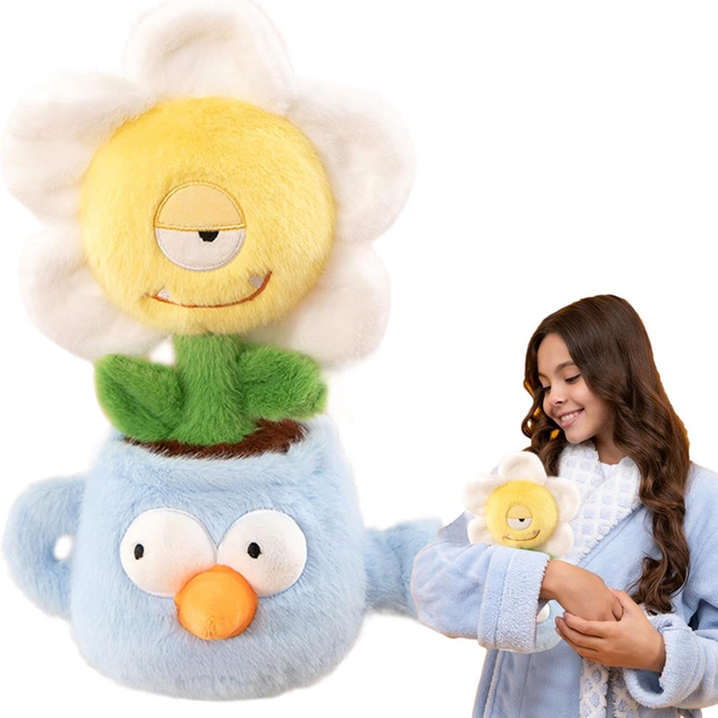 Sunflower Plush Toy, Stuffed Plush Doll,