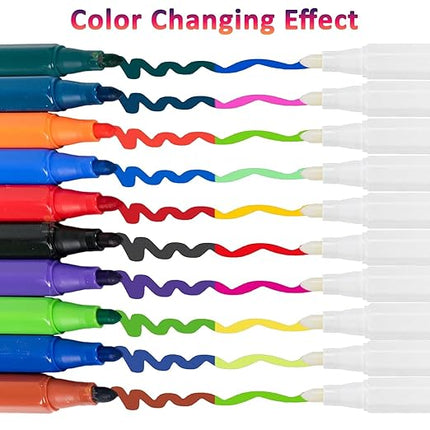 12 Color Magic Colour Changing Sketch Pen