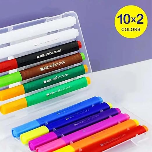 12 Color Magic Colour Changing Sketch Pen