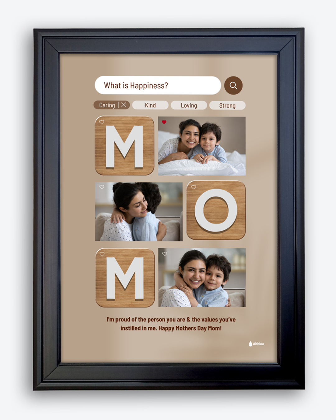 What Is Happiness Photo Frame