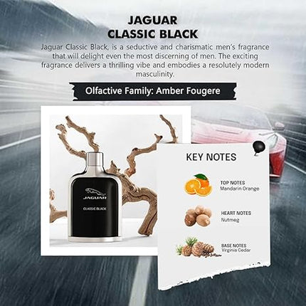 Jaguar Eau de Toilette (Classic Black)