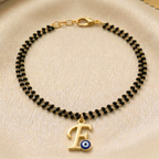 Name Initial Mangalsutra Bracelet