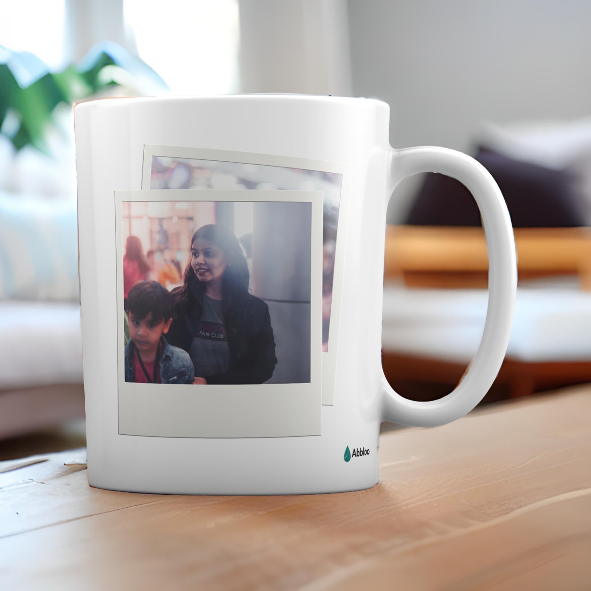 Personalised Home is Where Mom Mug