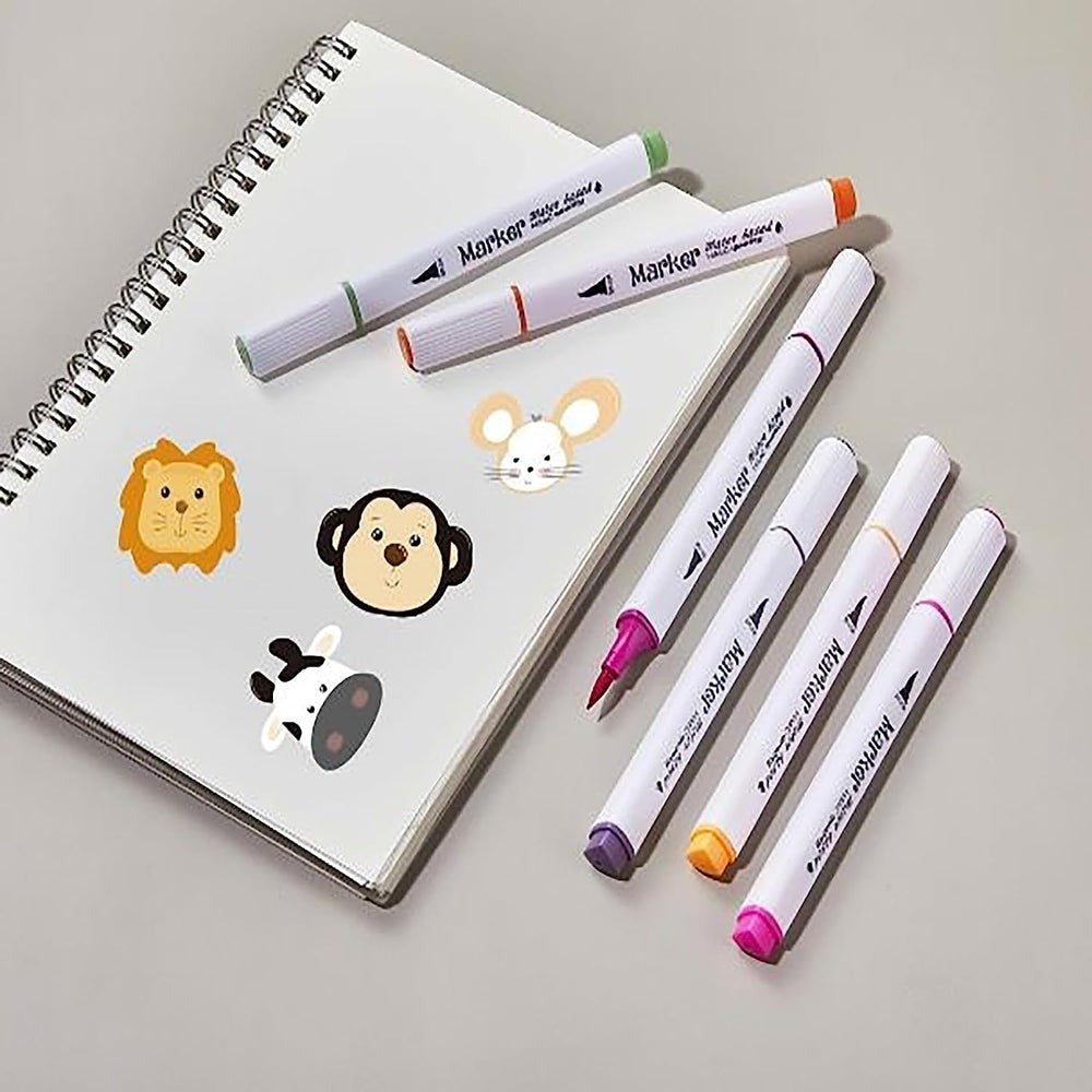 Watercolor Brush Pens, Real Brush Pen, 24 Color Painting