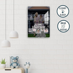 Acrylic Marriage Anniversary 5 Photo Collage Frame |