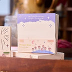 Romantic Sticky Notes, Multicolour Rectangular Memo Pads