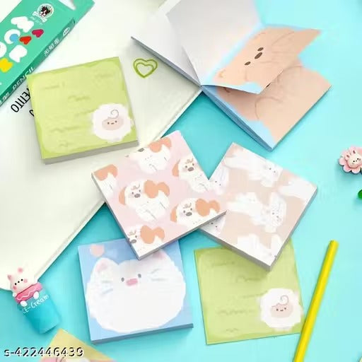 100 Sheets/Pack Creative Cute Cartoon Animal Notepad
