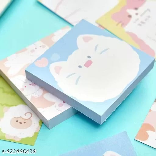 100 Sheets/Pack Creative Cute Cartoon Animal Notepad