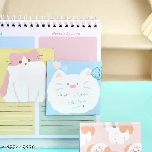 100 Sheets/Pack Creative Cute Cartoon Animal Notepad