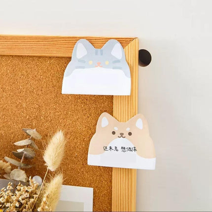 Cute Cartoon Sticky Notes | Animal Shape Page Marker Flags