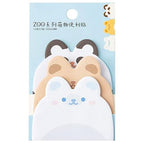 Cute Cartoon Sticky Notes | Animal Shape Page Marker Flags