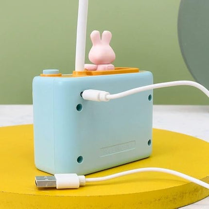 Camera Design Study Lamp with Sharpener and Pen Stand