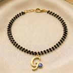 Name Initial Mangalsutra Bracelet