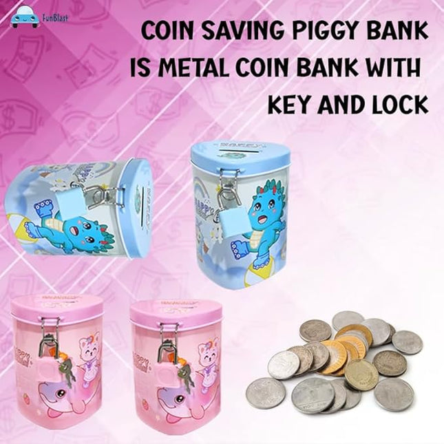 Mini Metal Money Box
