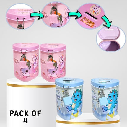 Mini Metal Money Box